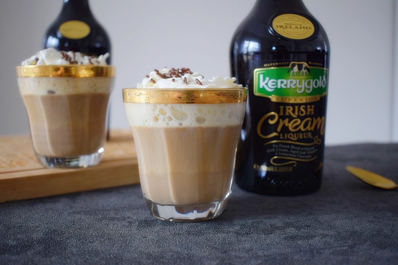 Irish Coffee mit Kerrygold Irish Cream Liqueur Unalife